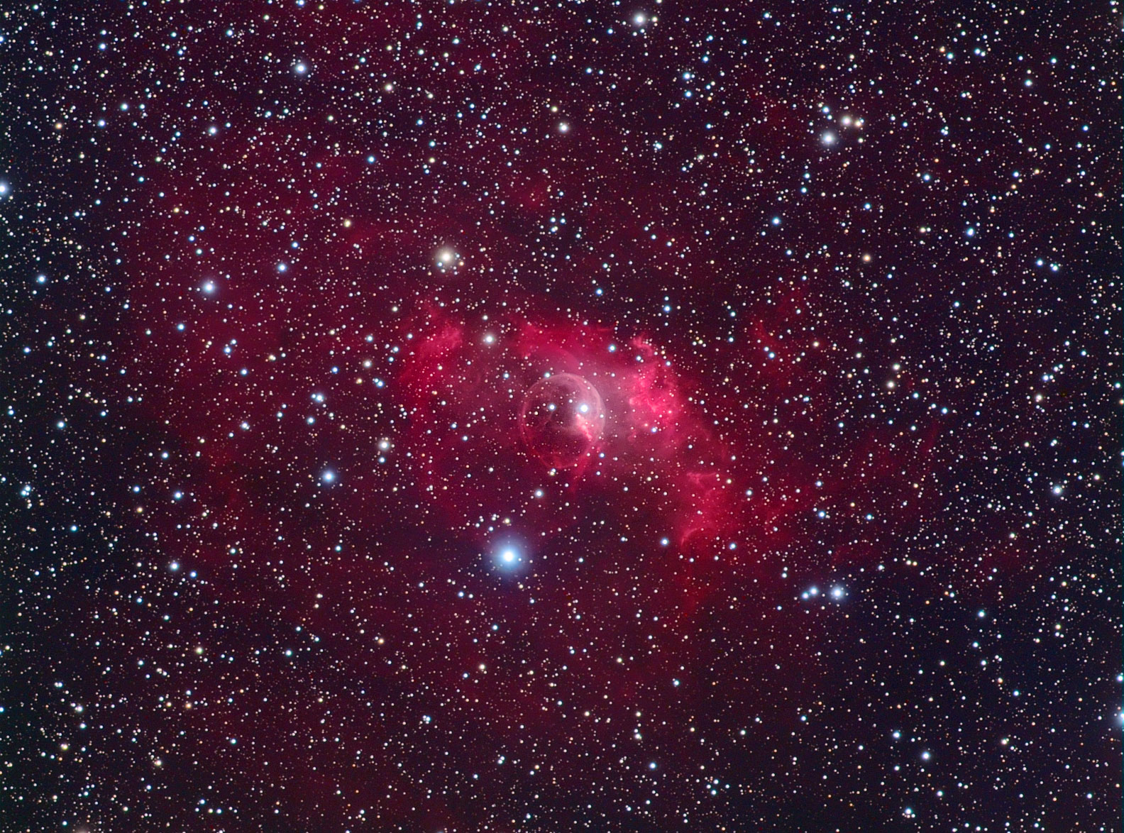 NGC7635 The Bubble Nebula